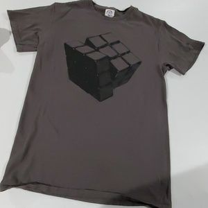 Delta Shirts - Rubix Cube Grey men's small tshirt Delta Shirts - Rubix Cube Grey men's small tshirt